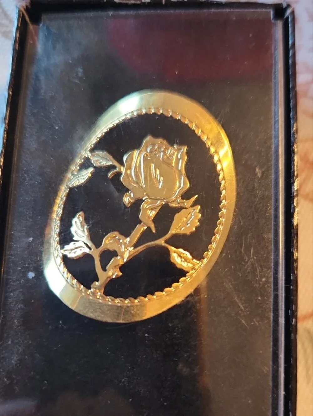 Candle Stickers 24K Gold Rose Decorative Accent